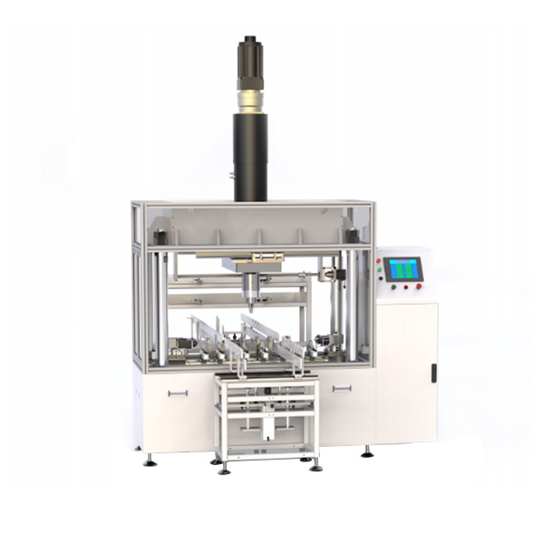 Automatic axle shaft straightening machine