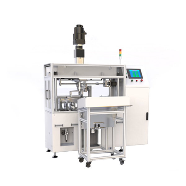 Automatic screw rod straightening machine