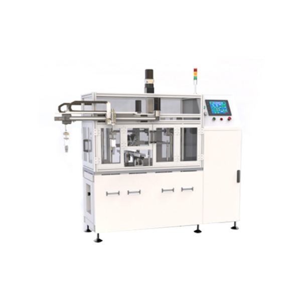 Automatic straightening machine for rotor